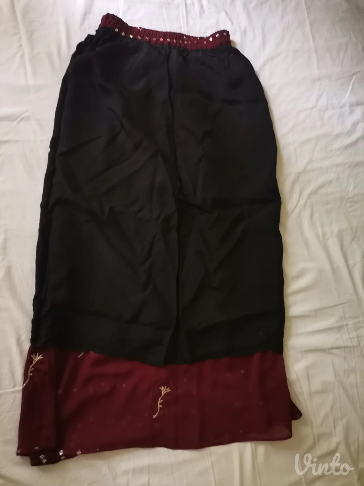 Duga bordo suknja XS-S