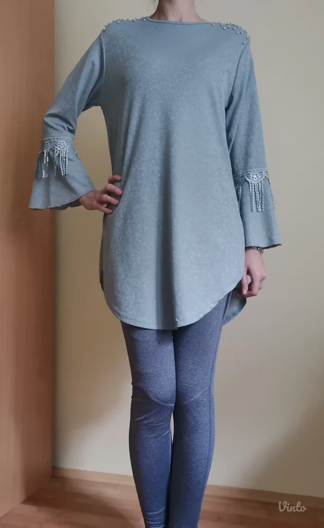 Tunika sa zvonastim rukavima S-M