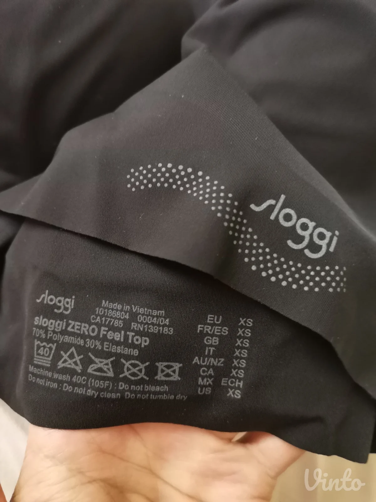 Sloggi zero feel top XS, NOV SA ETIKETOM