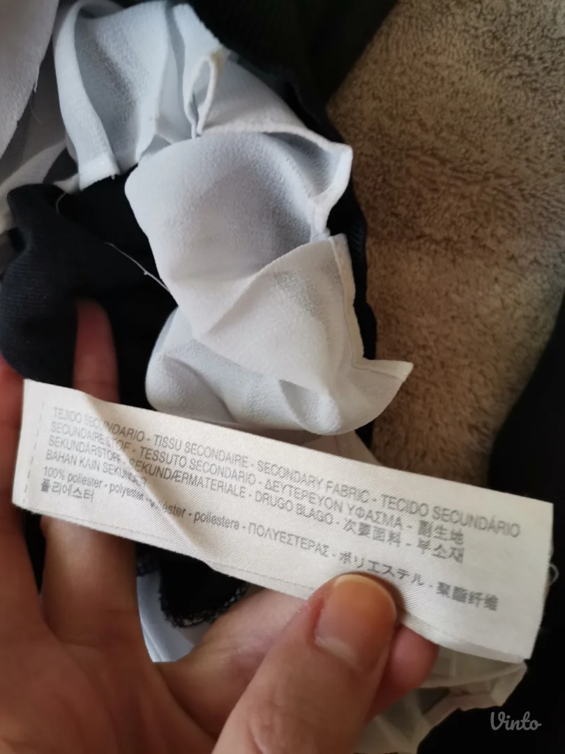 Massimo Dutti bluza od liocela i pamuka XS/S