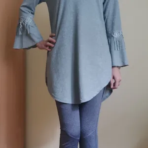 Tunika sa zvonastim rukavima S-M