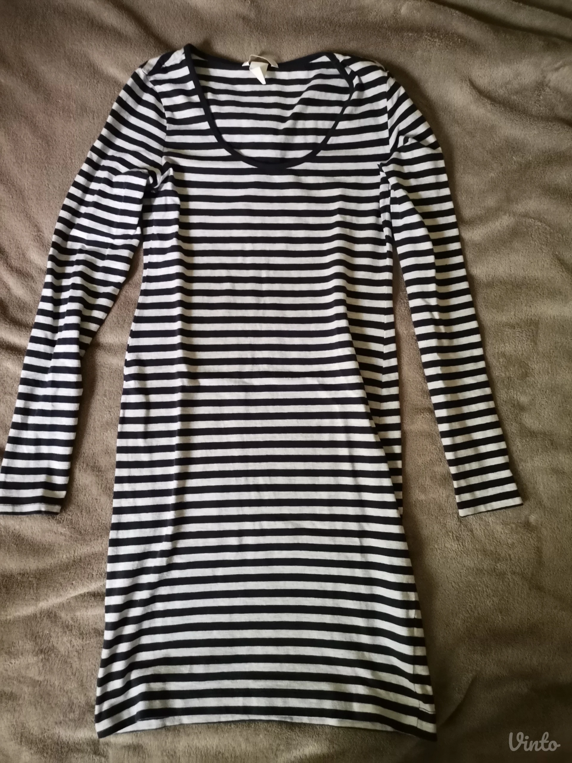 H&M haljina na pruge XS-S