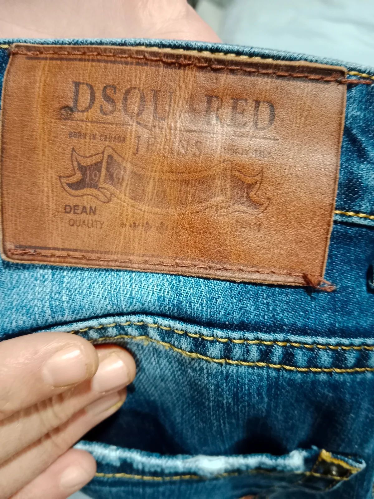 DSQUARED2 Original Muške Farmerke - Made in Italy - Vel. 48
