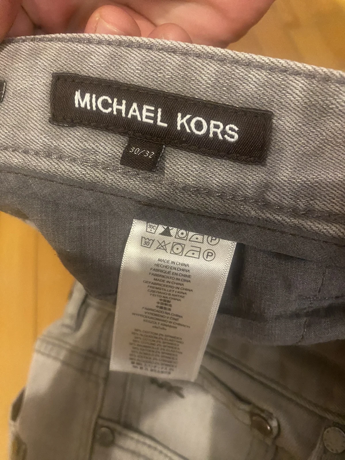 Michael Kors muške farmerke (Veličina 30/32) - Sive ORIGINAL