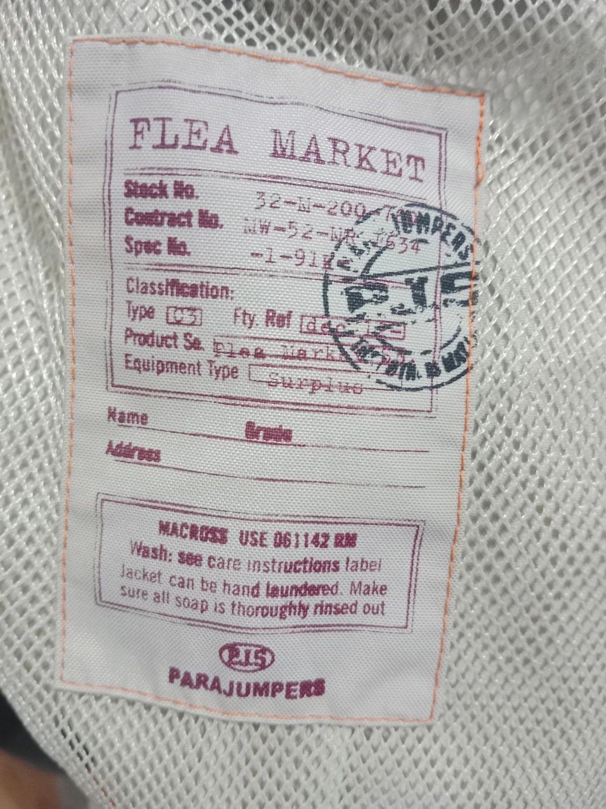 PARAJUMPERS Original Ženska Jakna - FLEA MARKET - Vel. S