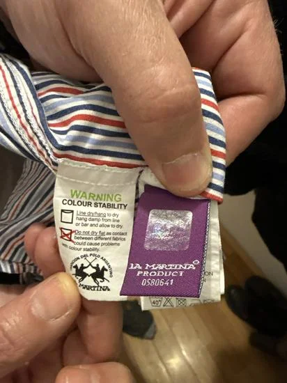 ORIGINAL La Martina muška košulja (Veličina L) – Slim Fit