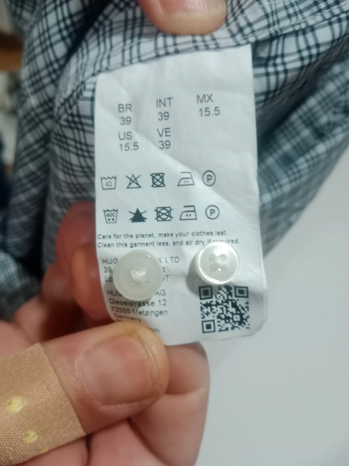 HUGO BOSS Slim Fit luksuzna košulja – Ekstremni streč