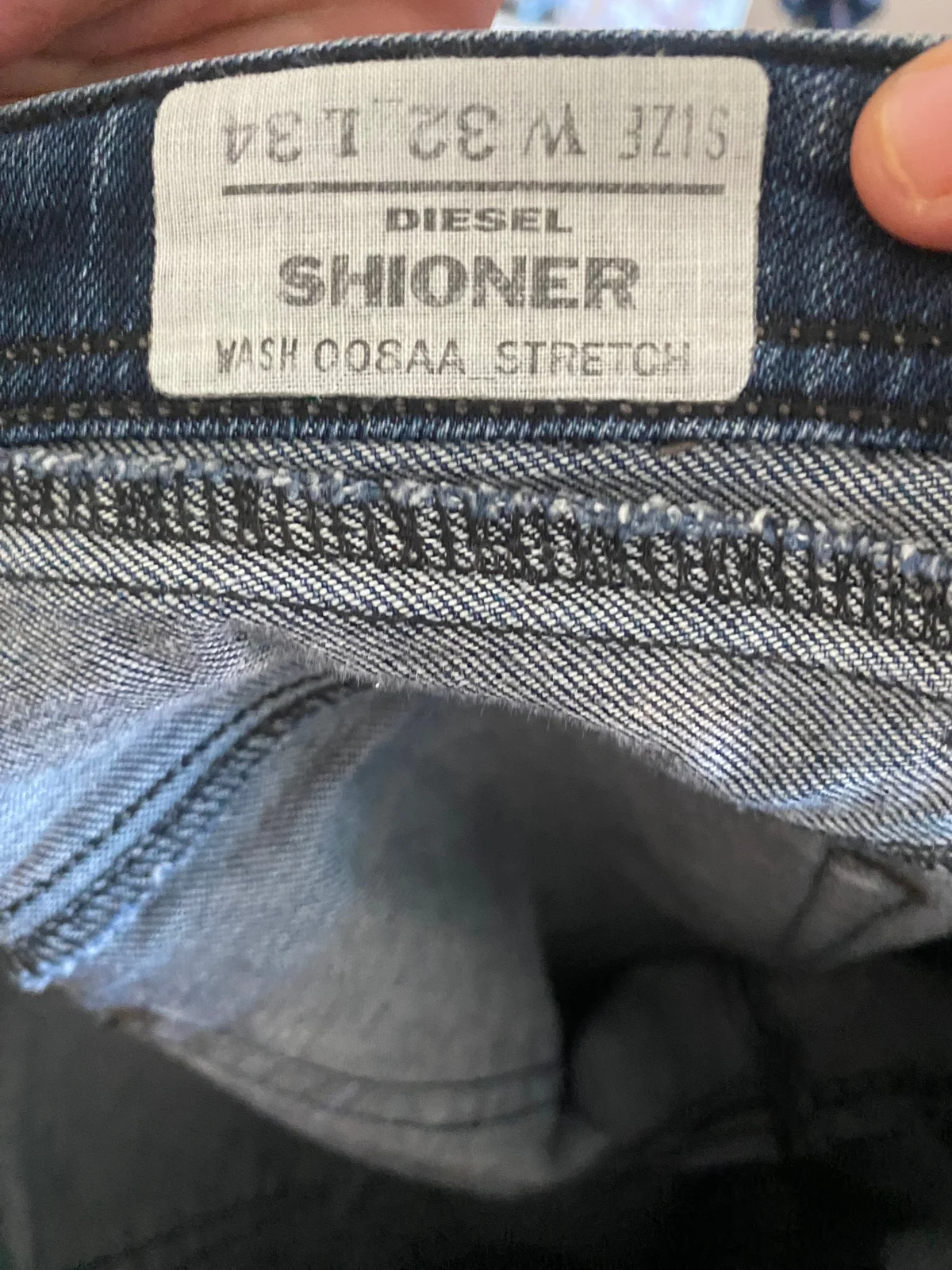 DIESEL Shioner Original Muske Farmerke W32 L34