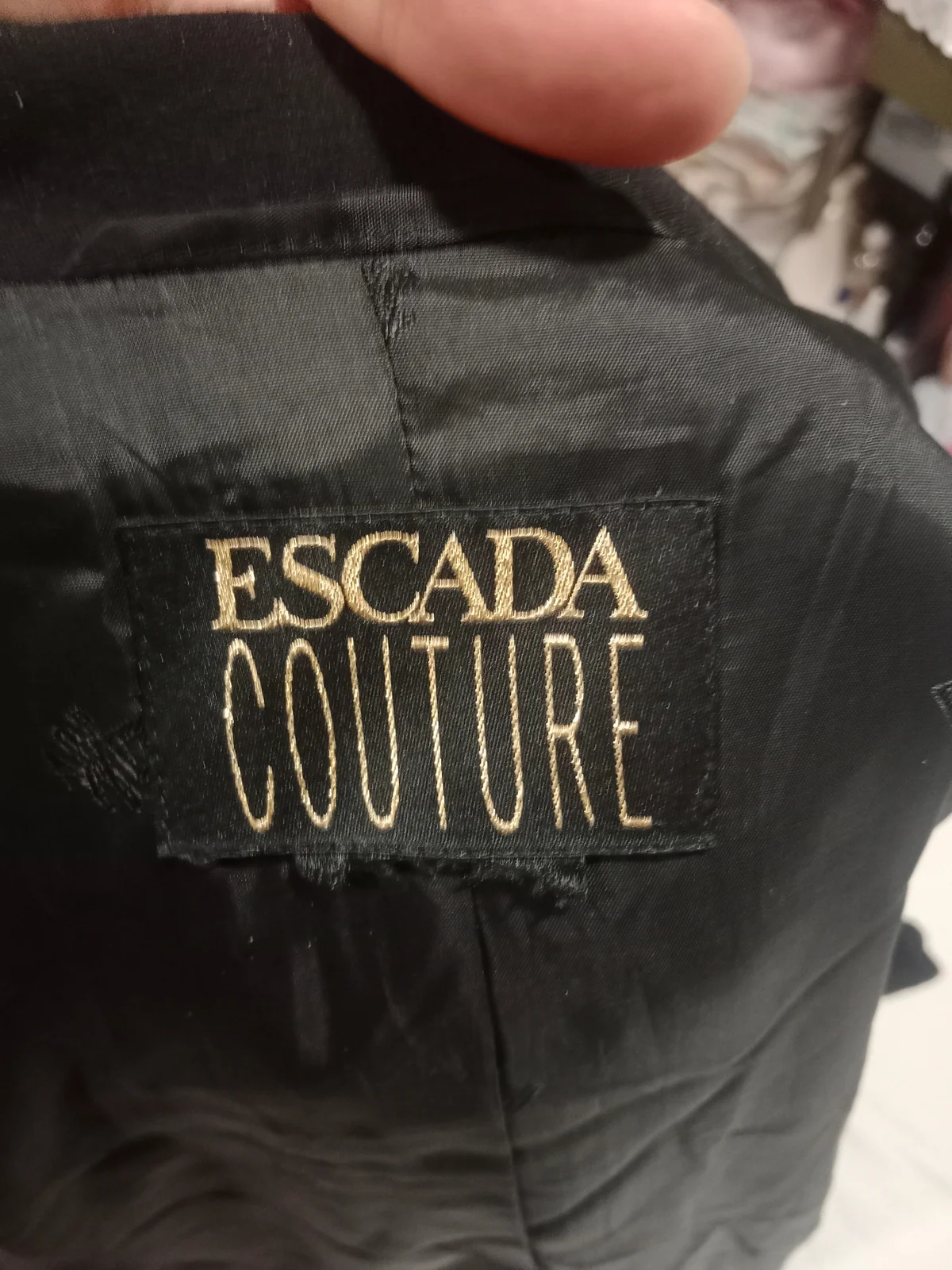 ESCADA COUTURE Premium100% Vuna i Somot (Apsolutni LUKSUZ)