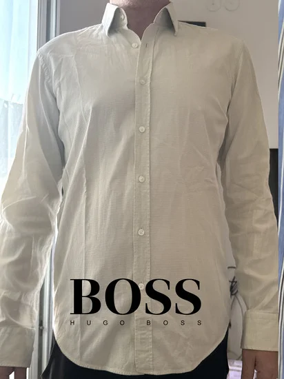 HUGO BOSS Original Muška Košulja – Dvostrano Bojena PREMIUM
