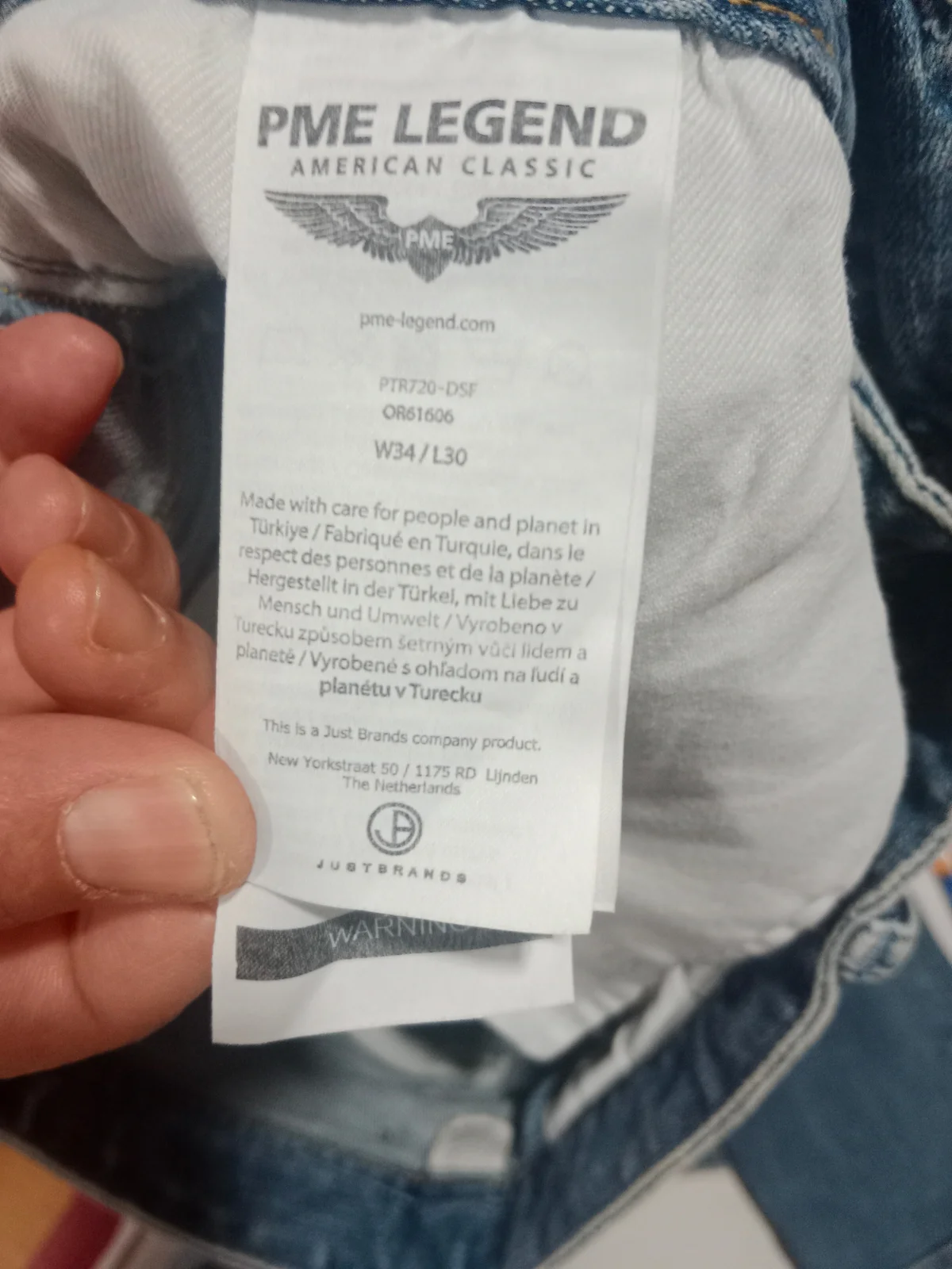 PME Legend Skyrak Jeans (Regular Fit) - Original sa etiketom
