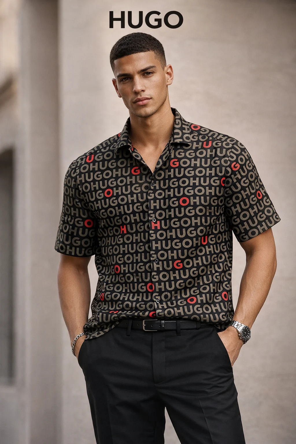 HUGO BOSS original muška košulja TOP MODEL kao NOVA