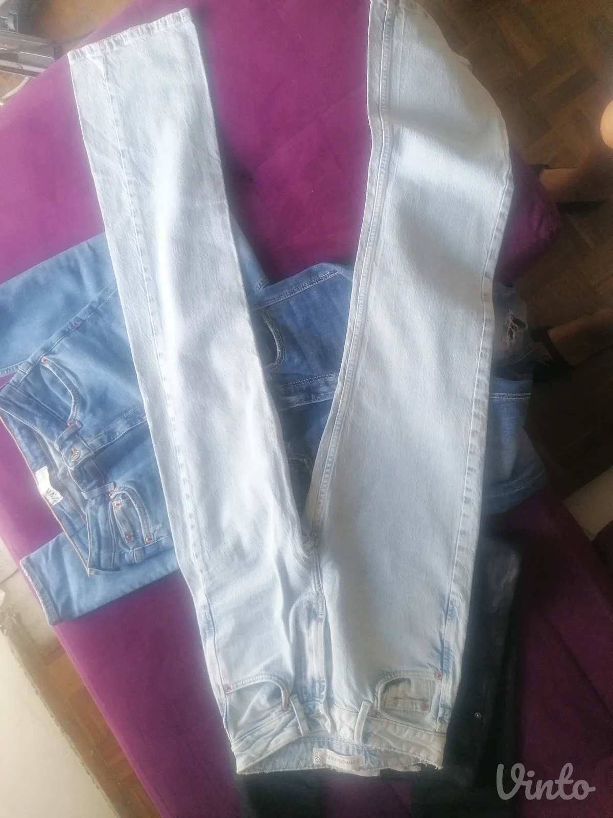 farmerke xxs stradivarius zara denim,