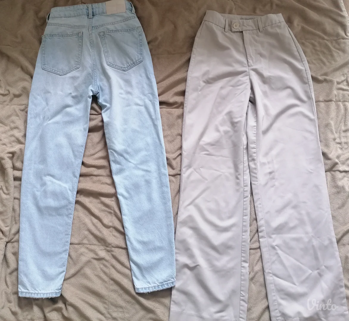 Bershka mom farmerke i stradivarius xxs