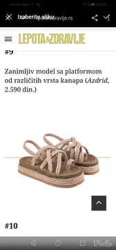 Sandale 37