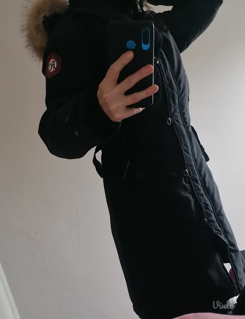 Jakna s prirodno krzno