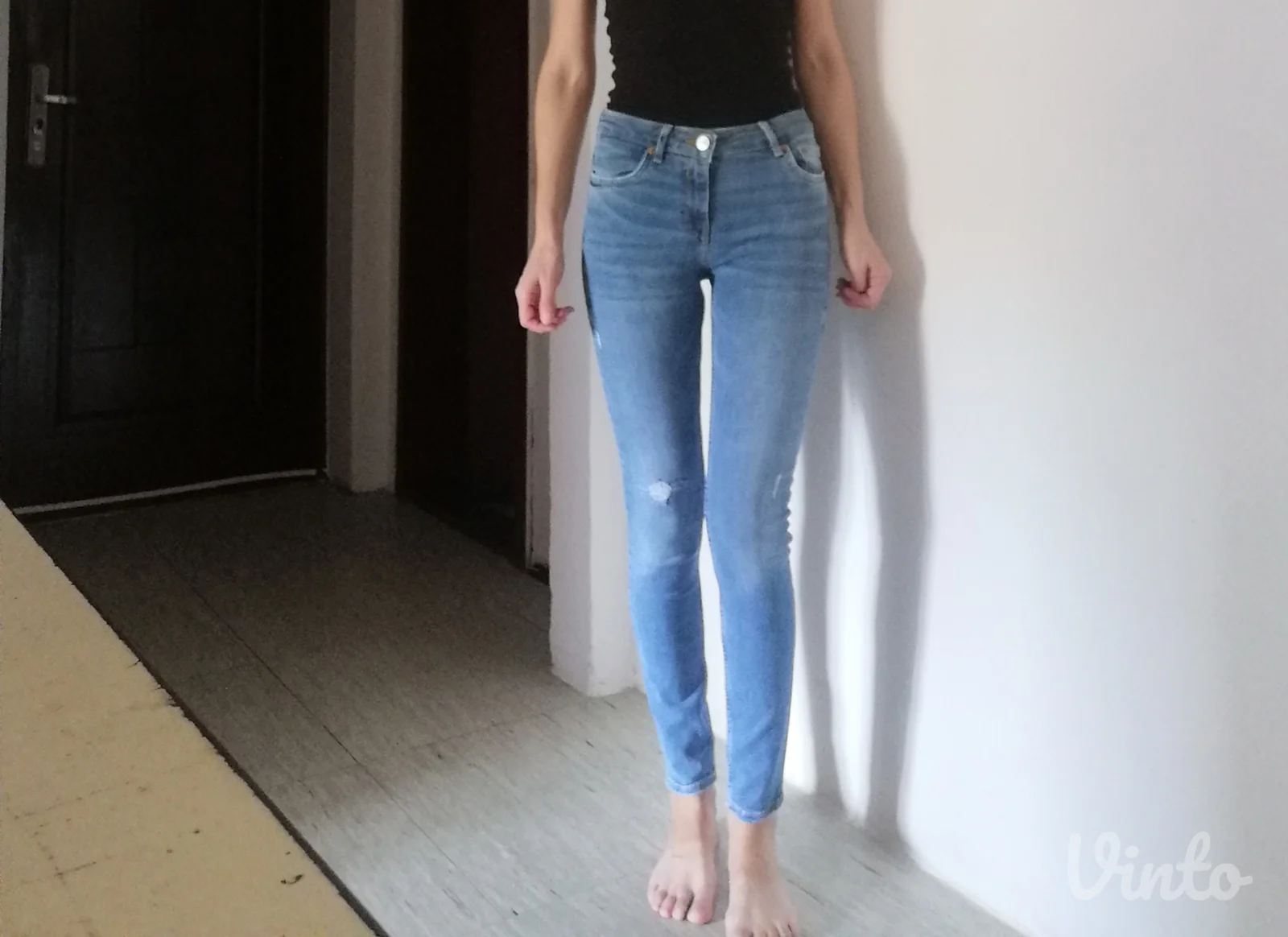 farmerke xxs stradivarius zara denim,