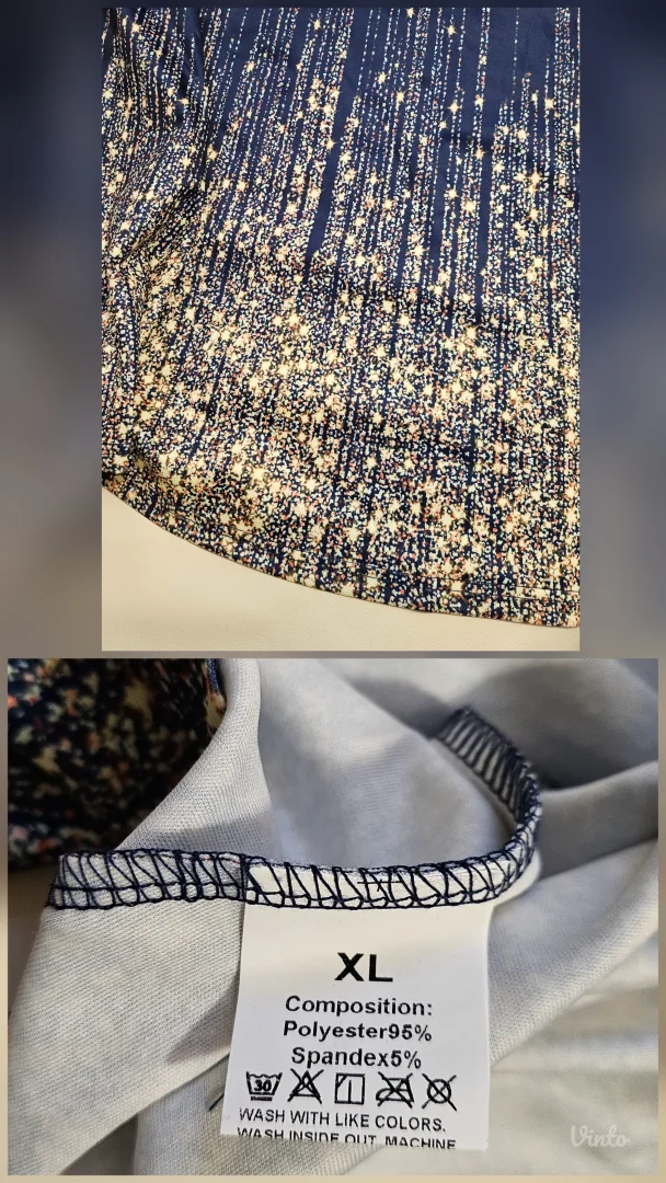 Atraktivna duga haljina A forme, novo