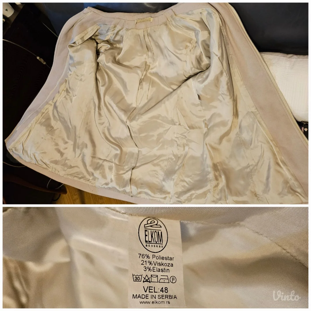 Elkom izvrsna jakna/ kaput sa kapuljacom