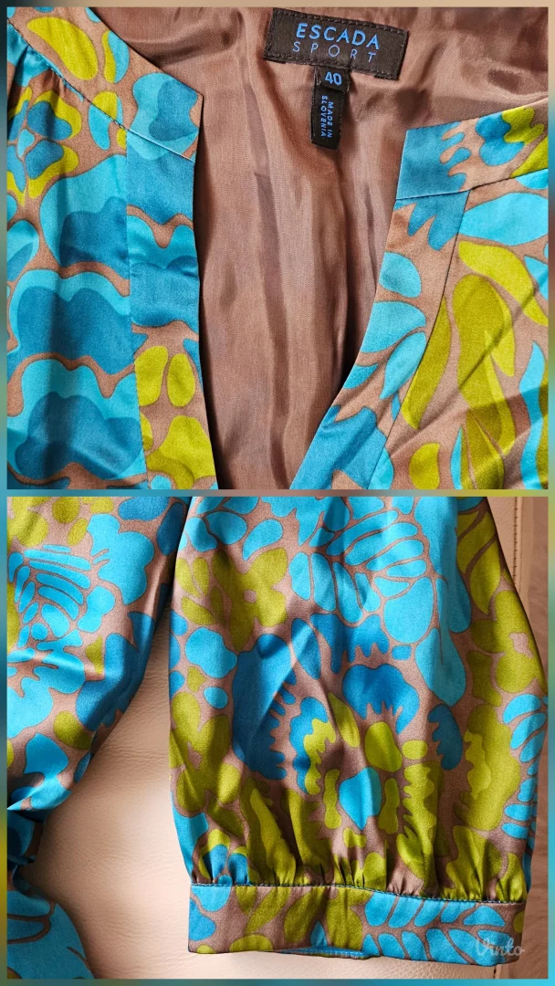 Escada svilena nova prelepa haljina, original