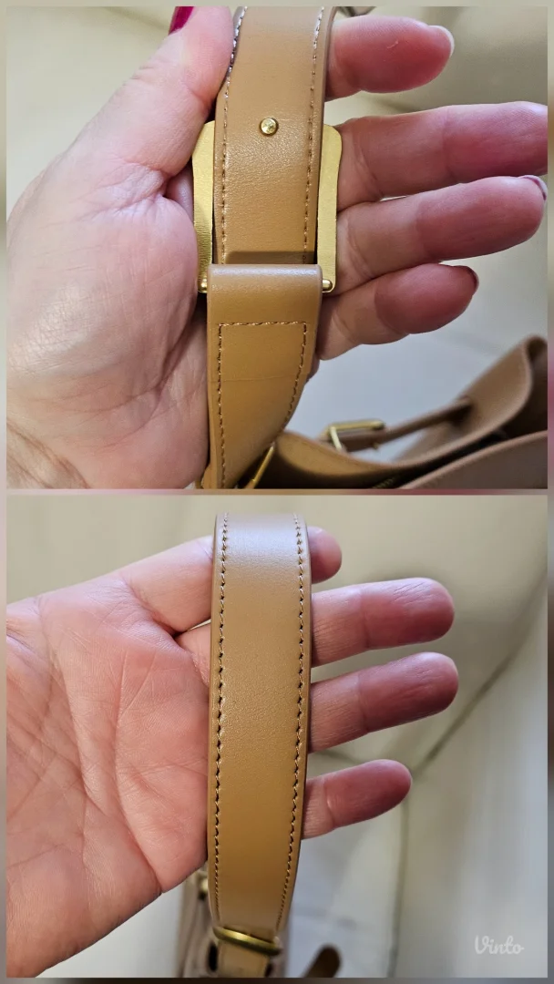 Bucket kožna kamel torba, savršena