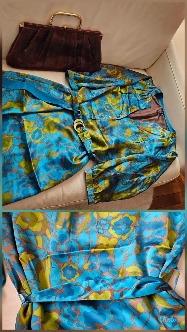 Escada svilena nova prelepa haljina, original