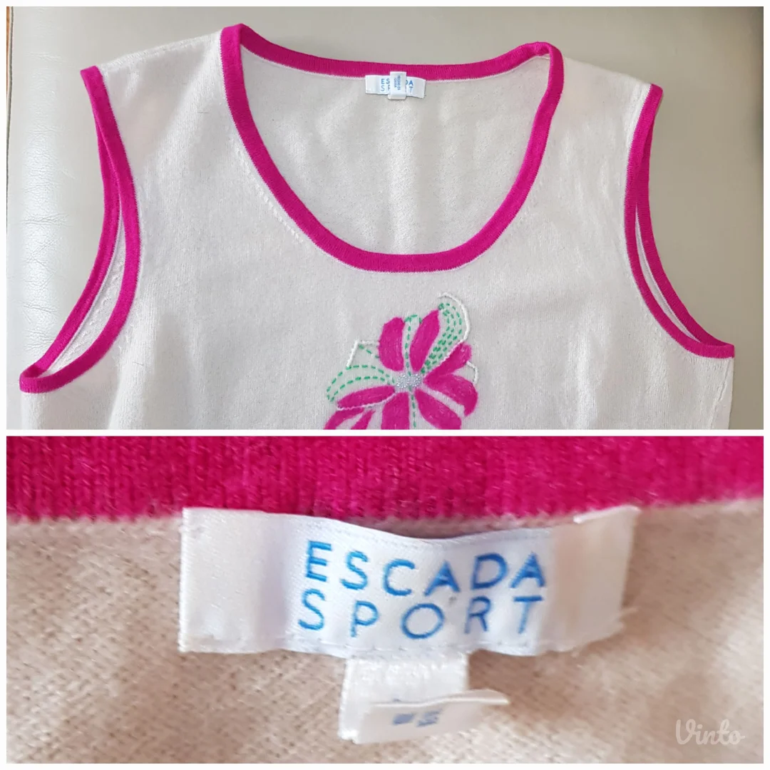 Escada lana vergine nov prsluk, original