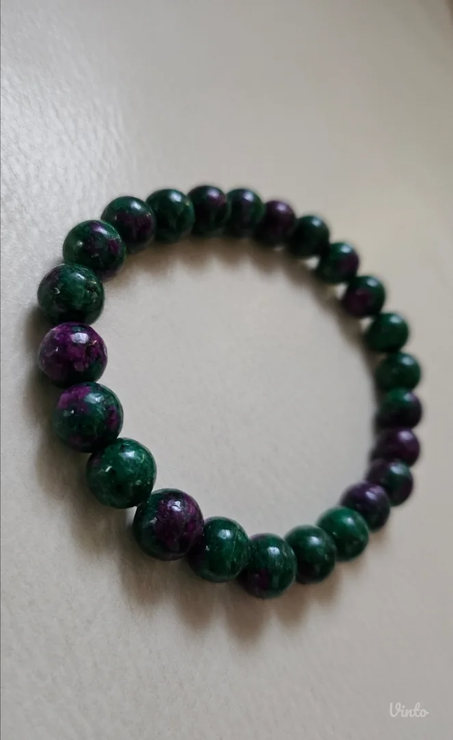 Ruby Zoisite narukvica, poludragi kamen