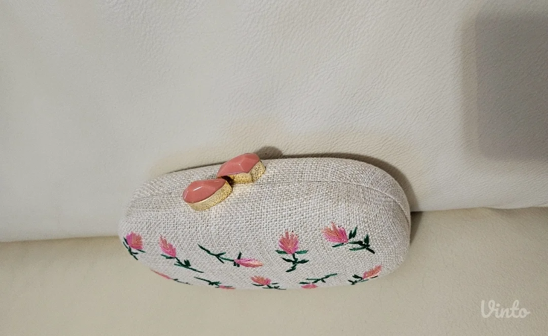 Miyako cvetna vezena klač torba, novo