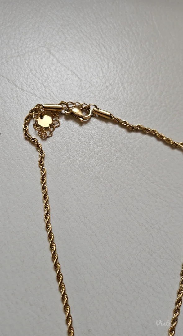 Tigrovo oko ogrlica od nerđajućeg čelika, nova