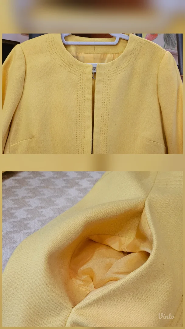 Valentino Garavani bow vuneni kaput, original