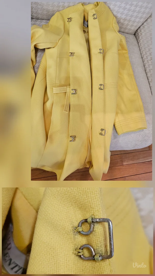 Valentino Garavani bow vuneni kaput, original