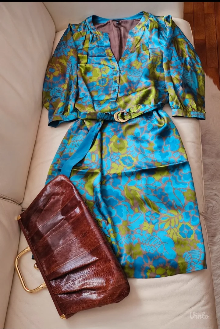 Escada svilena nova prelepa haljina, original