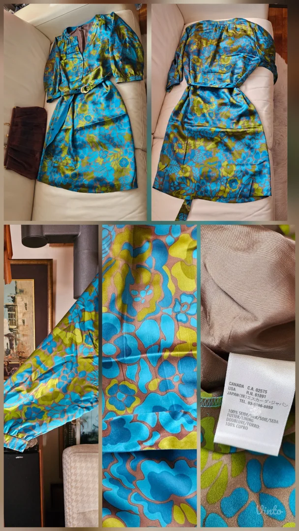 Escada svilena nova prelepa haljina, original