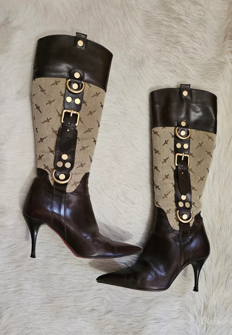 Cesare Paciotti kožne čizme, original