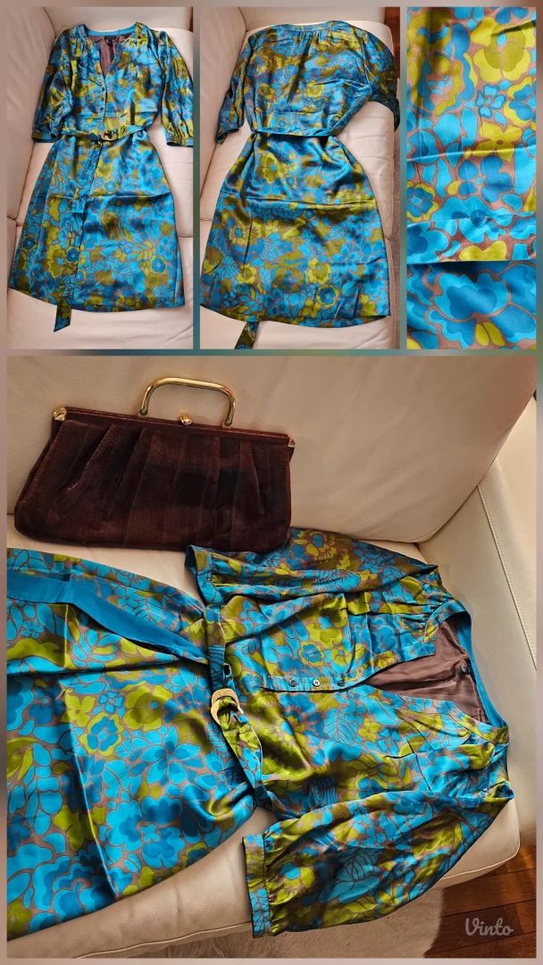 Escada svilena nova prelepa haljina, original