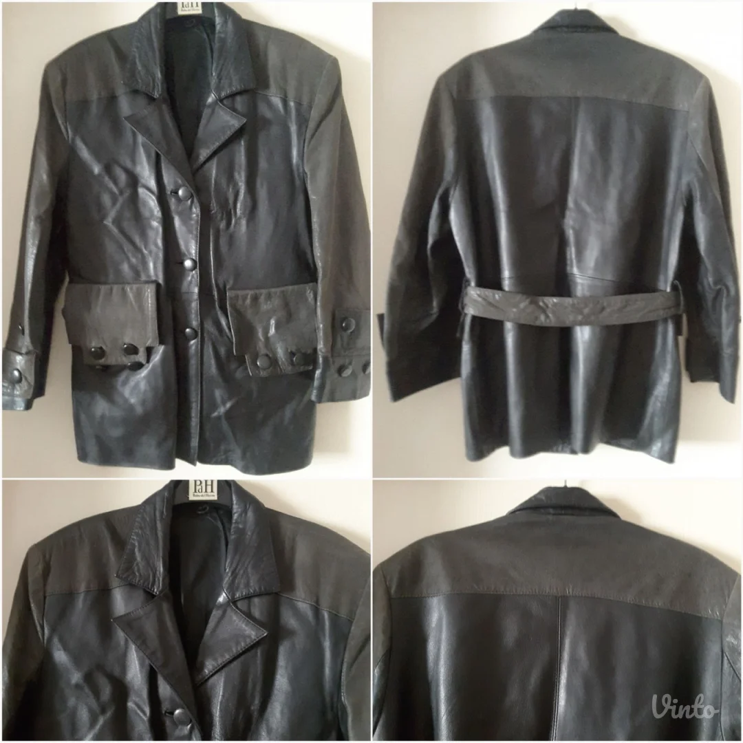 Mona kožna vintage jakna, unikat