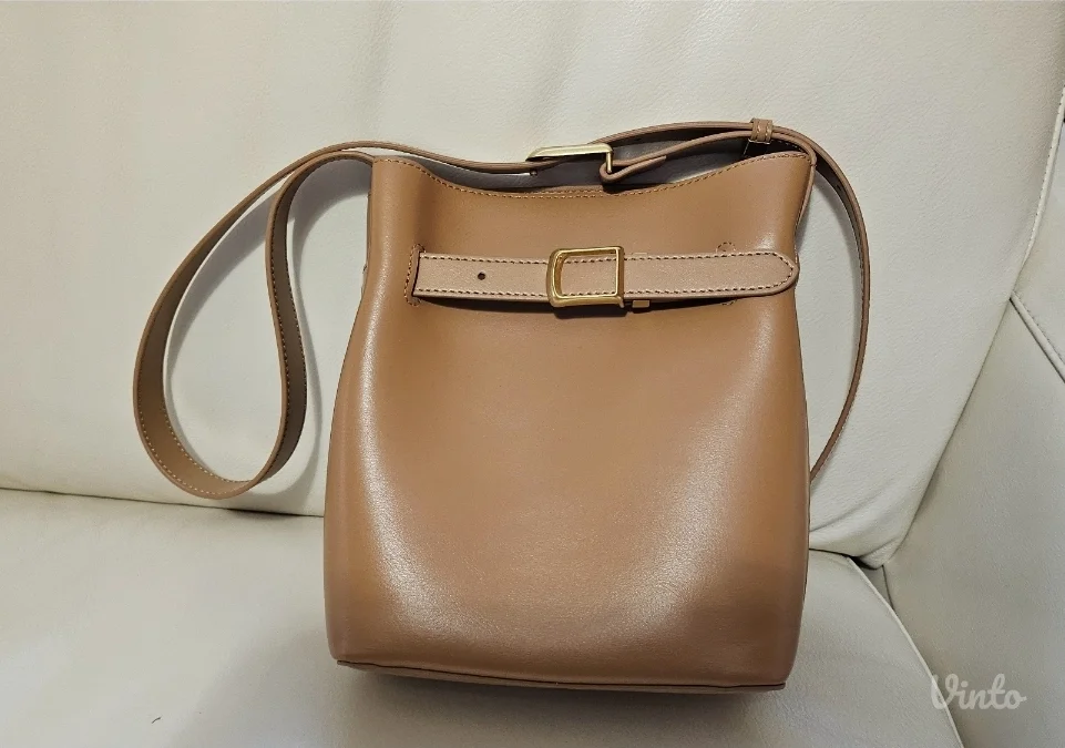 Bucket kožna kamel torba, savršena
