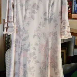 Luna trikotazna nova haljina, floral print