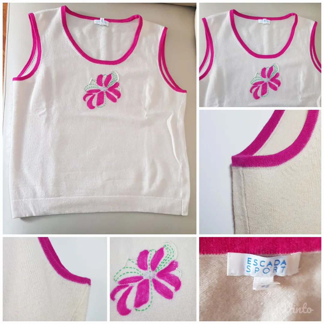 Escada lana vergine nov prsluk, original