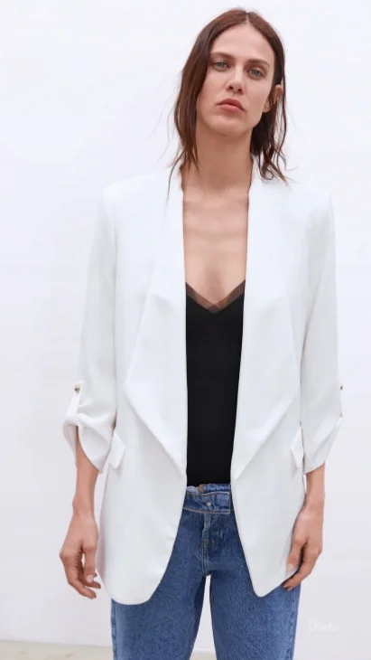 Zara - ženski beli sako