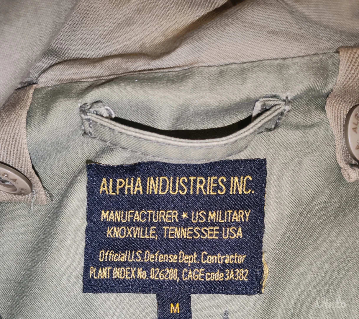 Alpha Industries USA Fishtail parka