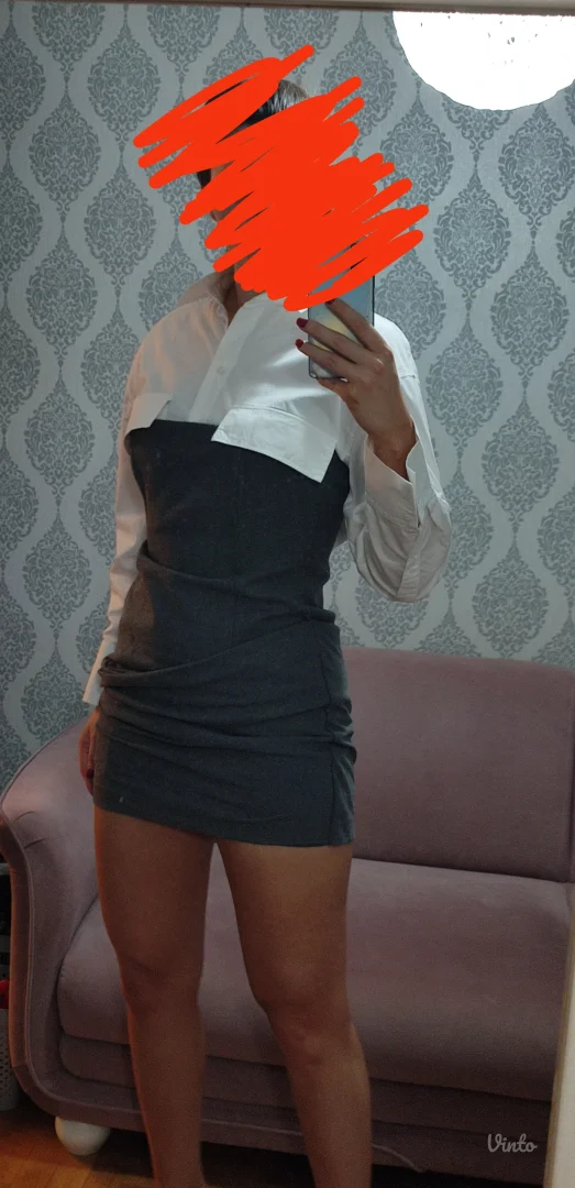 Zara set- haljina i košulja