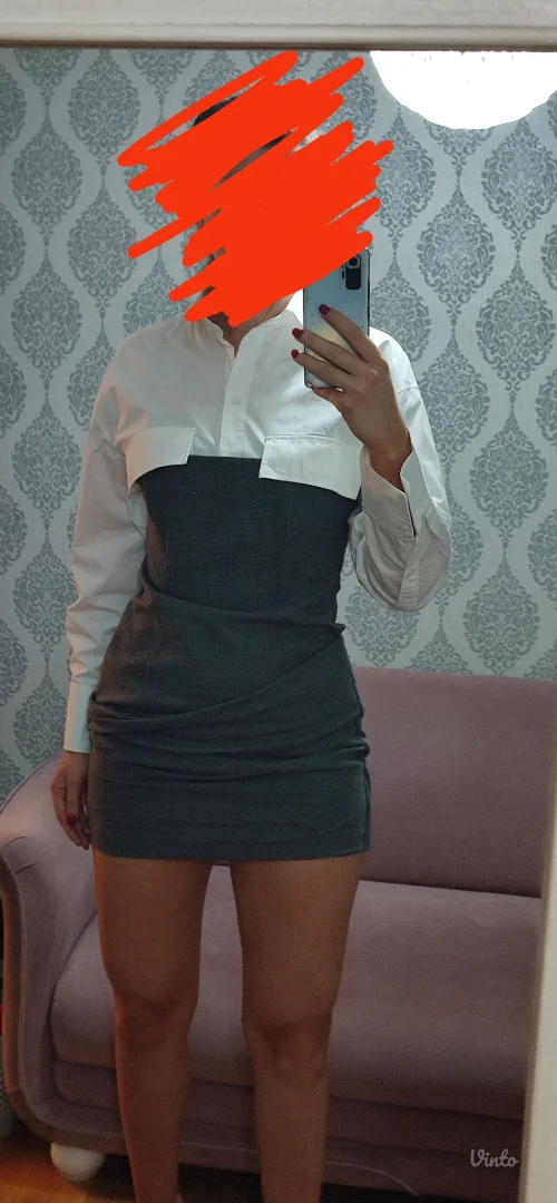 Zara set- haljina i košulja