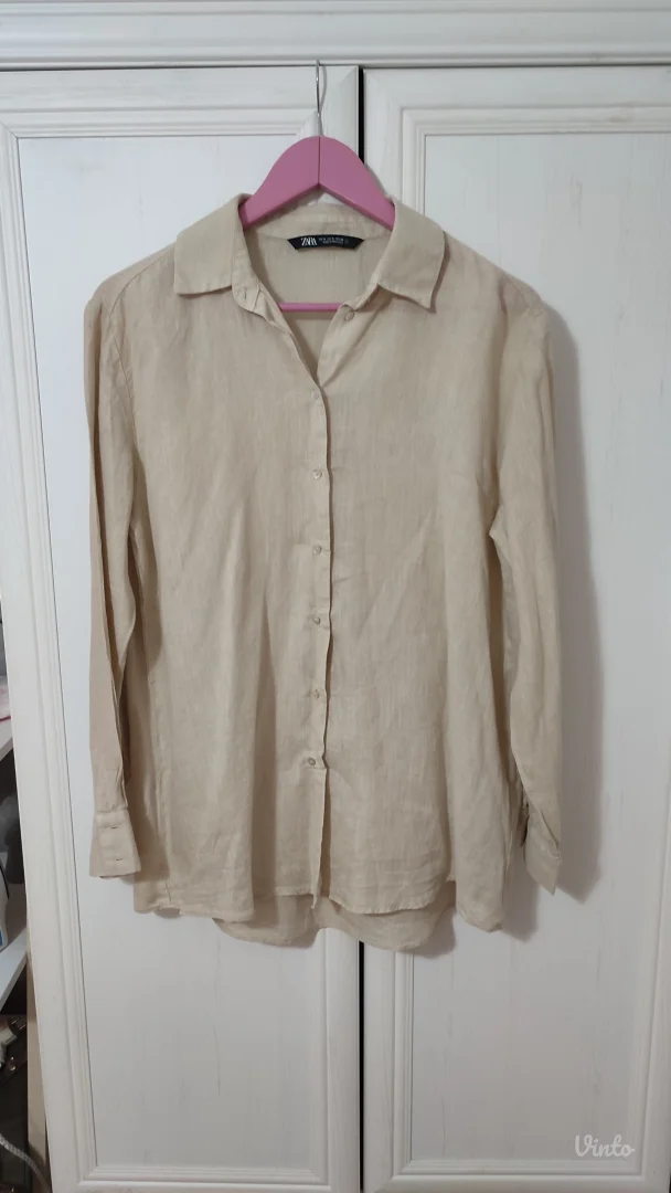 Zara lanena košulja