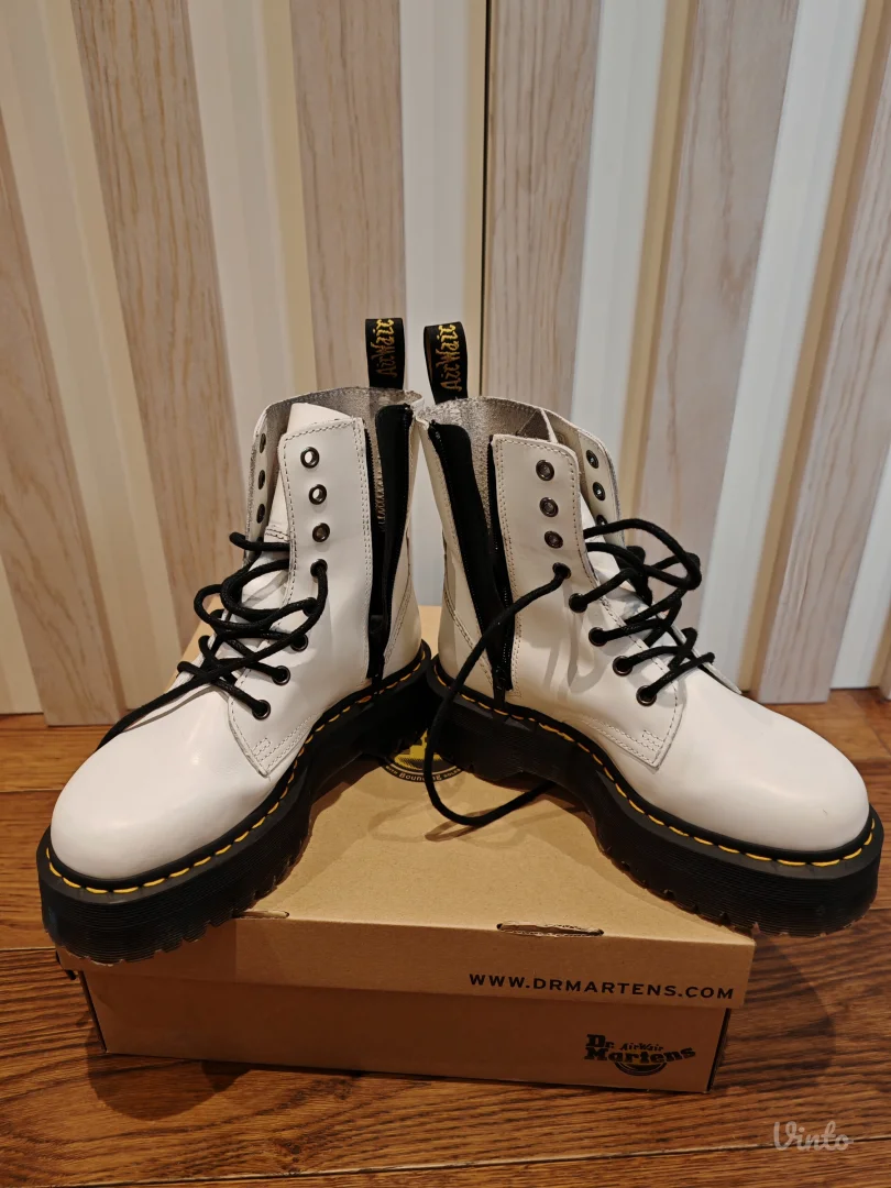 Dr. Martens Women's Jadon Platform White