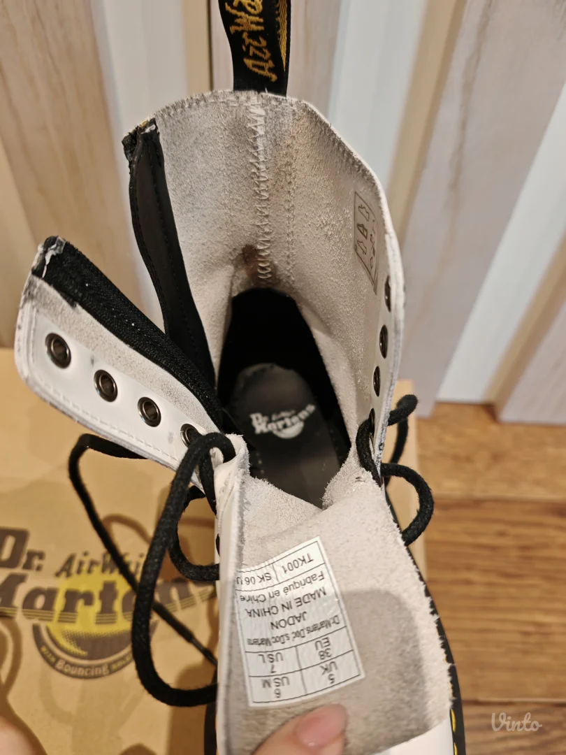 Dr. Martens Women's Jadon Platform White