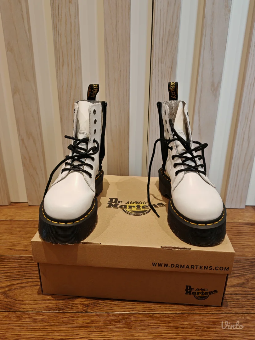 Dr. Martens Women's Jadon Platform White
