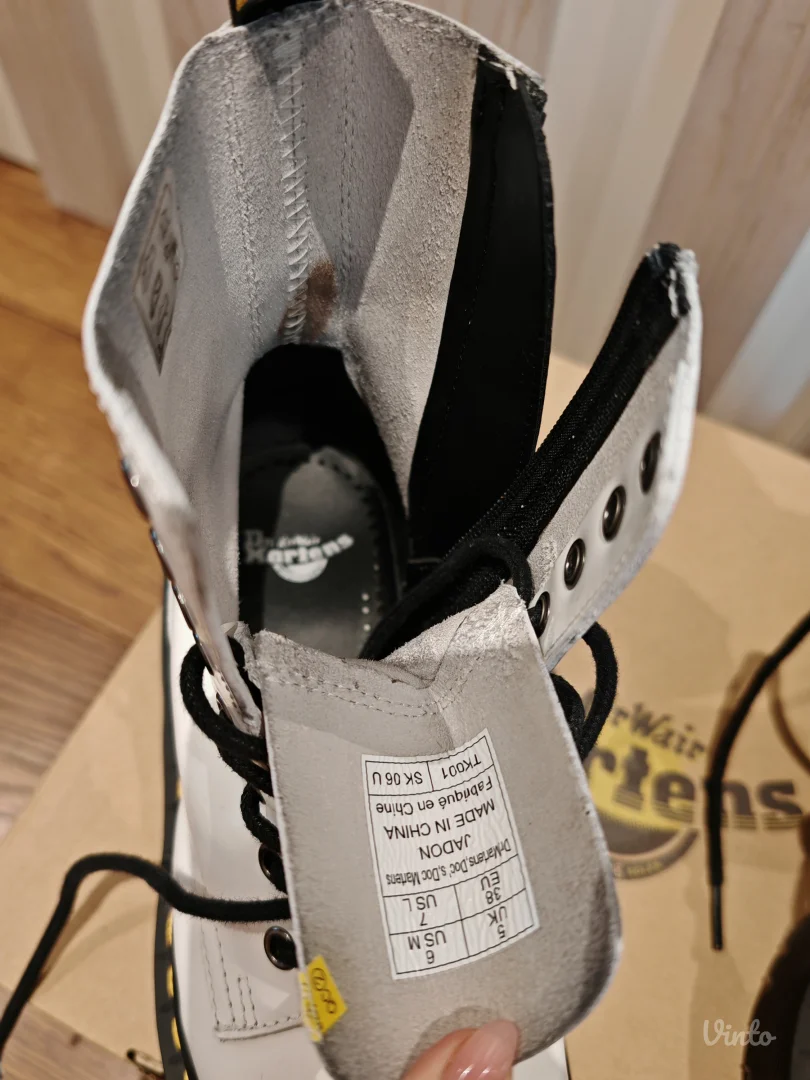 Dr. Martens Women's Jadon Platform White