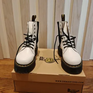 Dr. Martens Women's Jadon Platform White